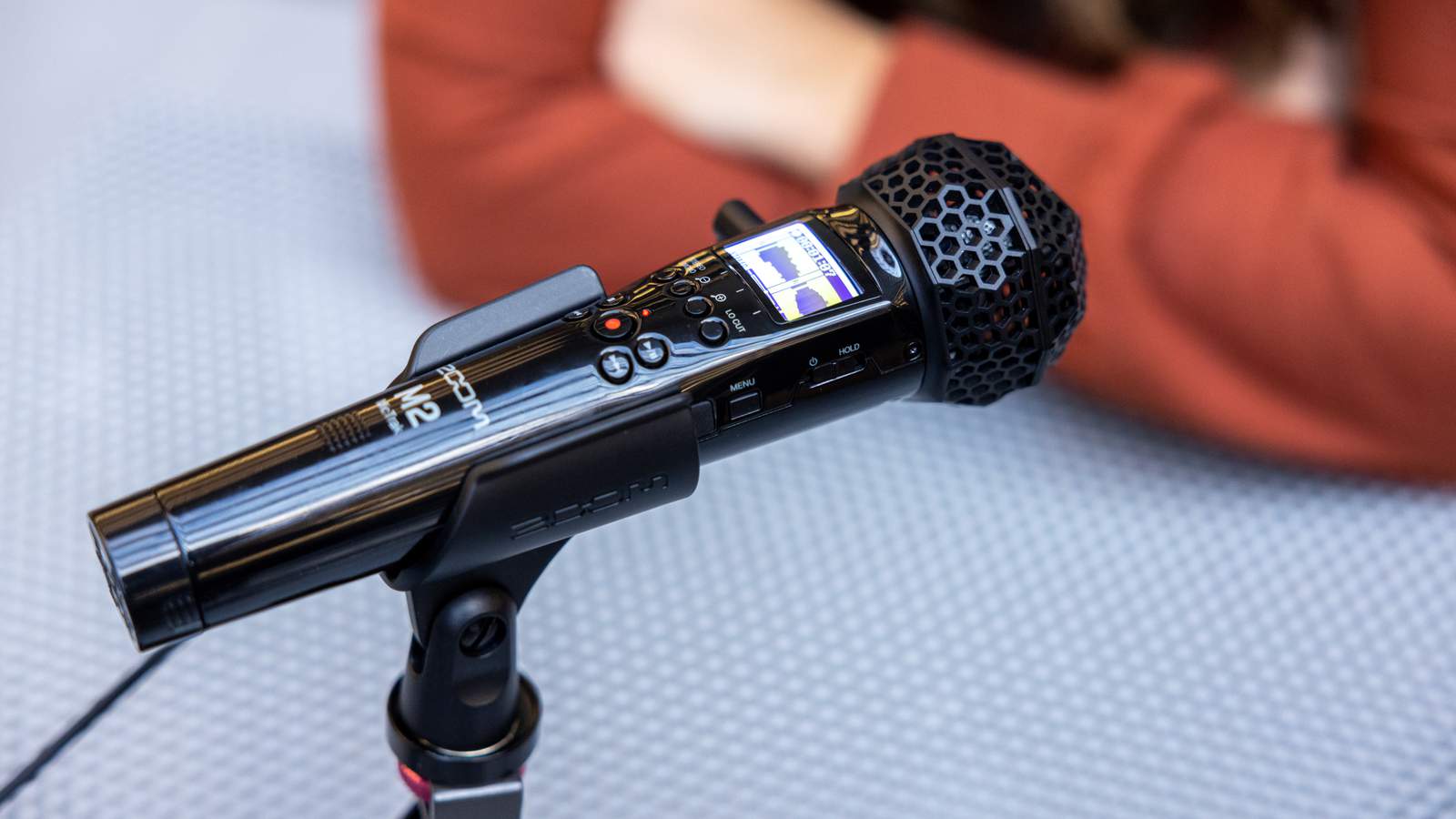 M2 MicTrak on a table top