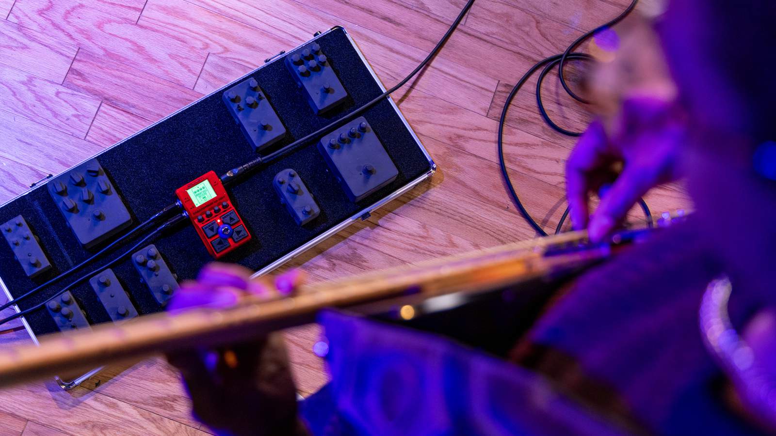 MS-60B+ in the pedalboard
