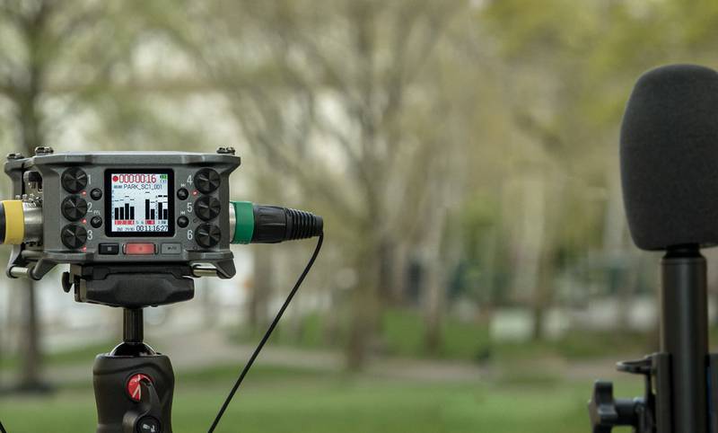the zoom f6 with a mic. Image in gallery.