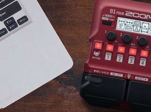 b1 four and laptop