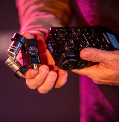 Connecting the XYH-6 mic capsule to the H6 All Black