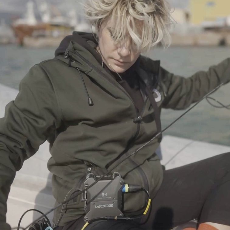 Chiara Luzzana Recording with an F6