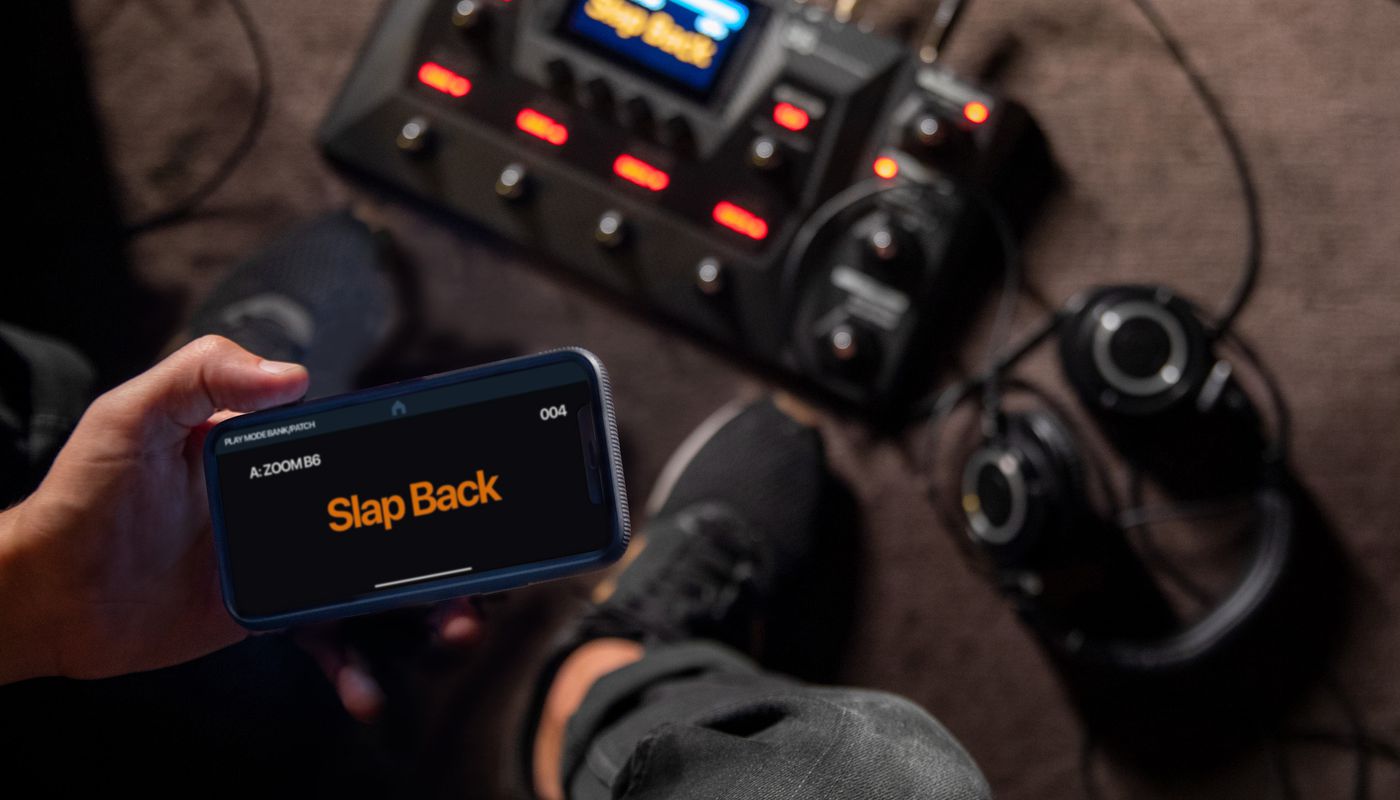 Using the B6 Handy Guitar Lab App with the B6