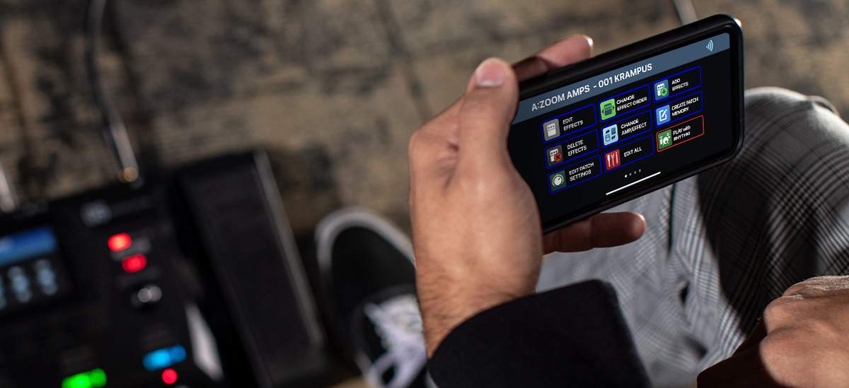 Handy Guitar Lab for G6 App screen