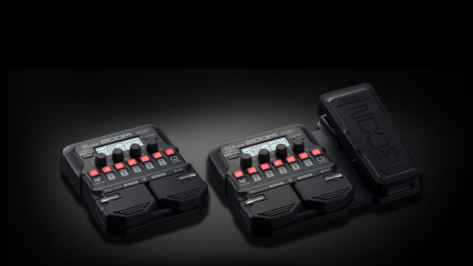 G1 Four pedals