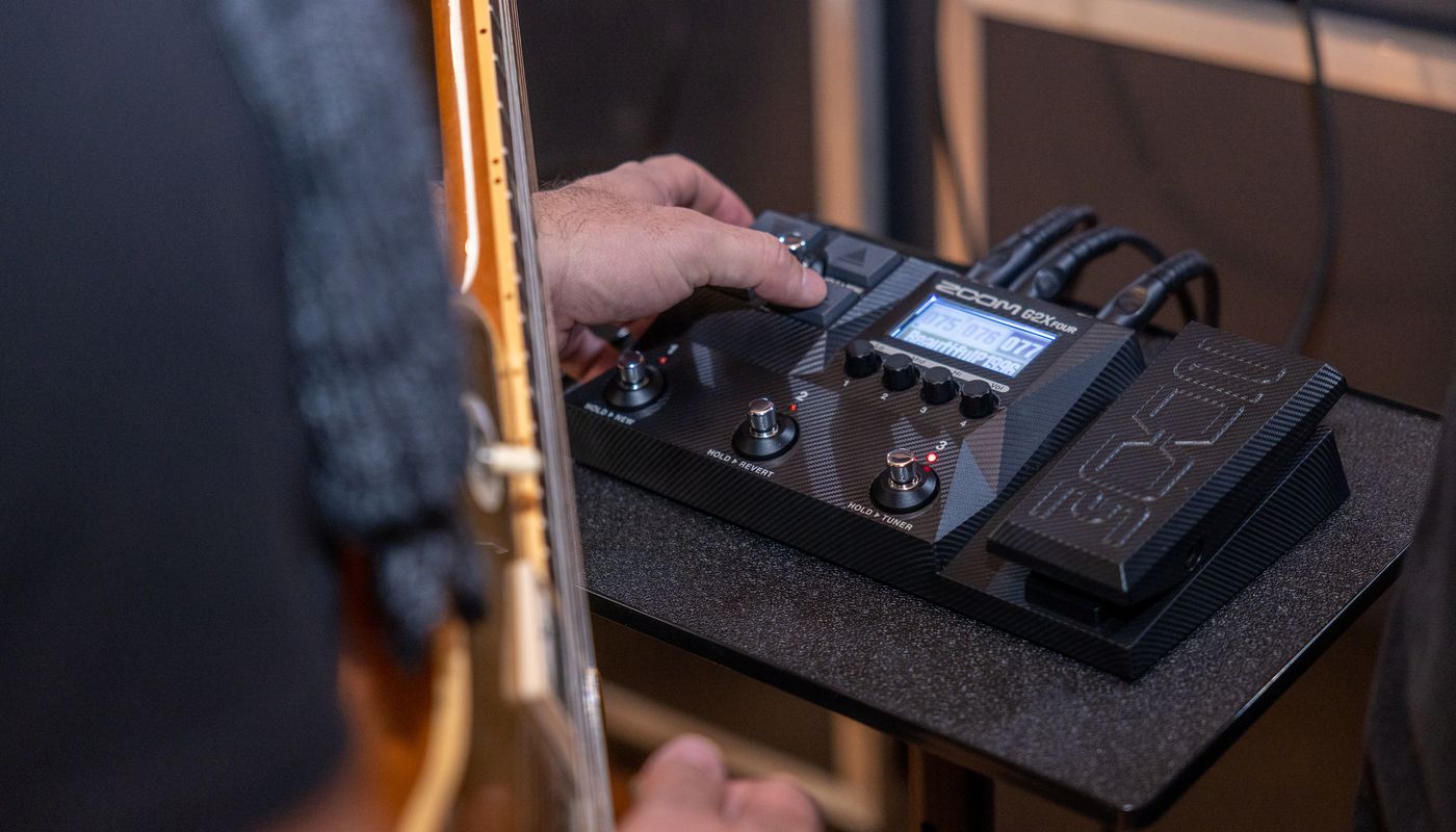 Selecting effects on the G2X Four