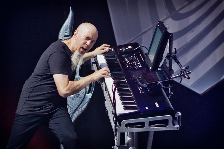 Jordan playing keyboard live