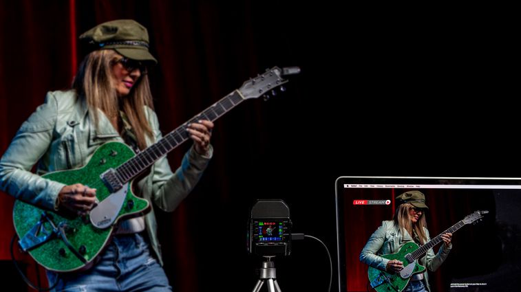 Live steam session with guitarist Michelle Marie