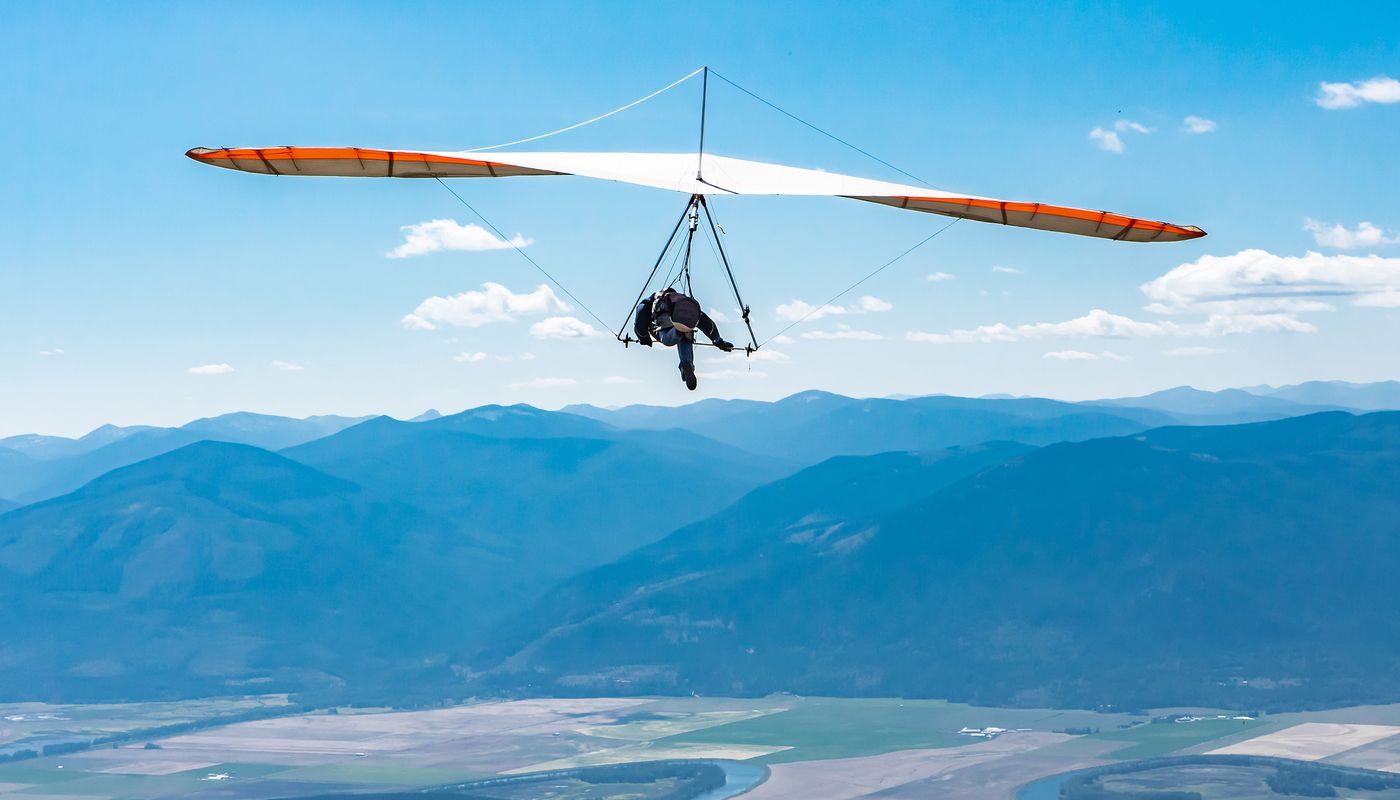 hang glider using an F2