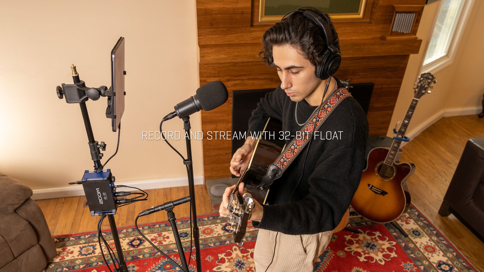 Musician Streaming and Recording with the UAC-232