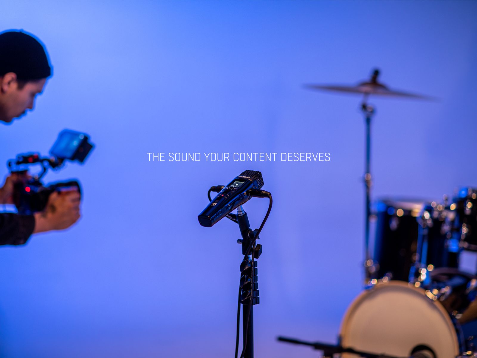 THE SOUND YOUR CONTENT DESERVES. The M4 MicTrak.
