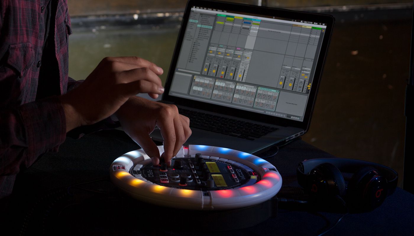 ABLETON software being used with the AR-48