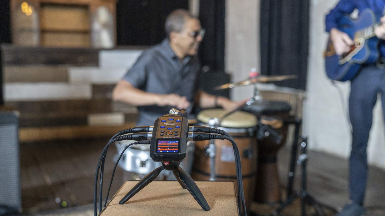 Recording a band performance with H6essential