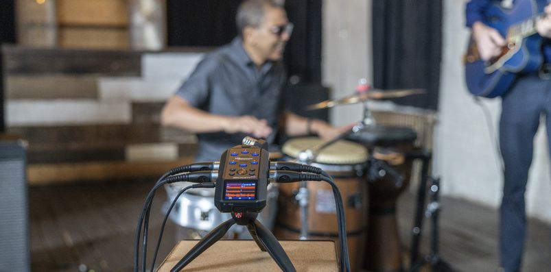 Recording a band performance with H6essential