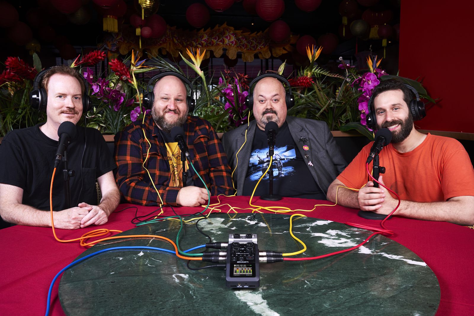 The Night Time Show podcast crew