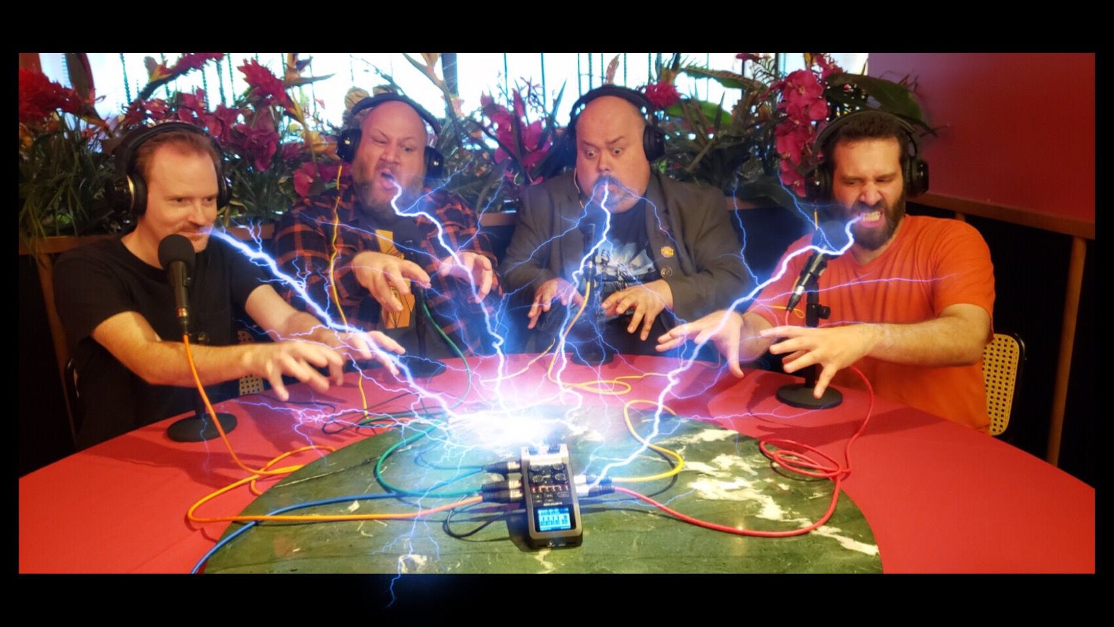 The Night Time Show podcast crew