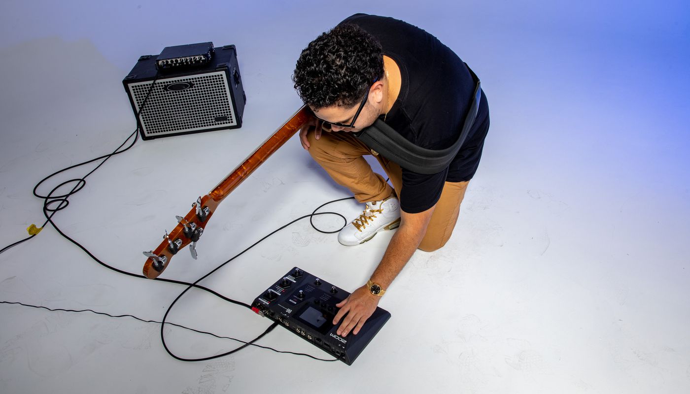 Edwin Carranza using his B6
