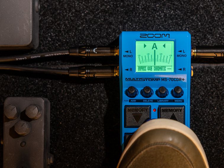 using the tuner on the MS-70CDR+