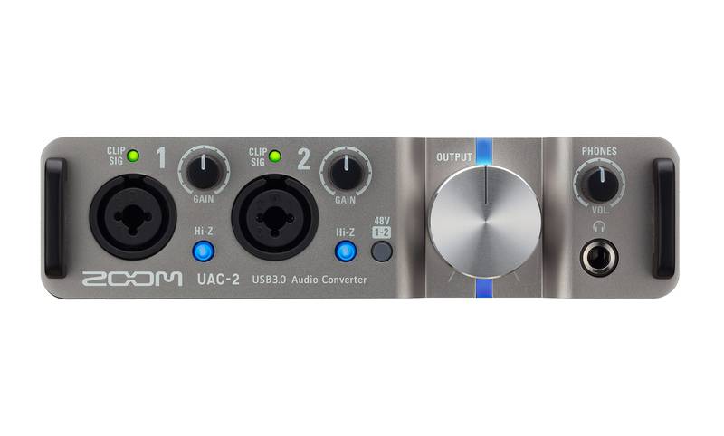 UAC-2 front panel