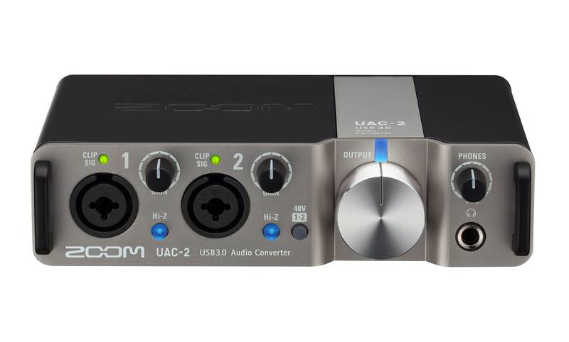 UAC-2 front panel slanted view