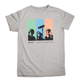 Zoom Creators Panel t-shirt