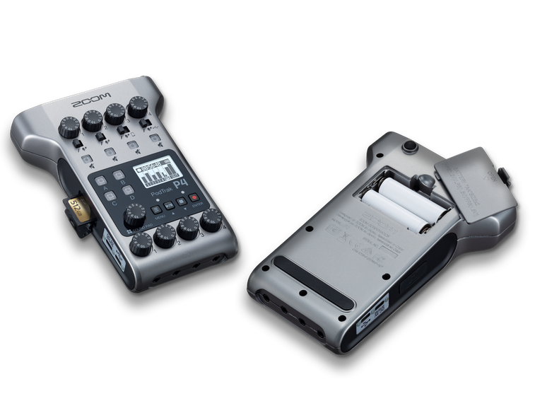 The front and back of the PodTrak P4