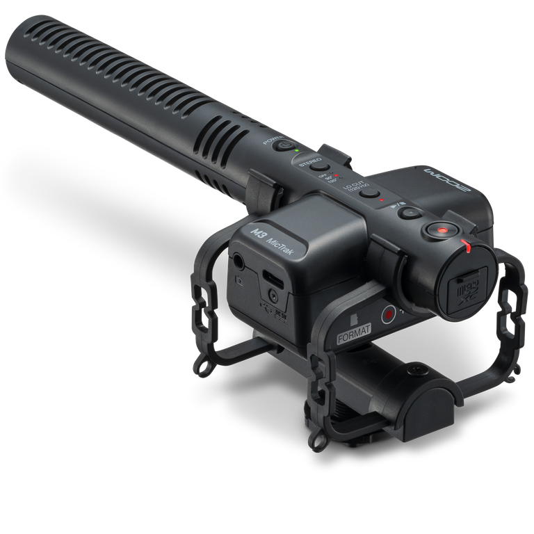 The M3 MicTrak on the included Shockmount