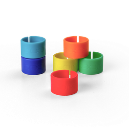 XLR Color coded rings
