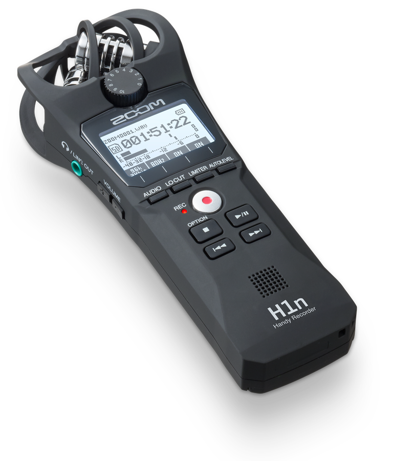 H1n Audio Recorder front view