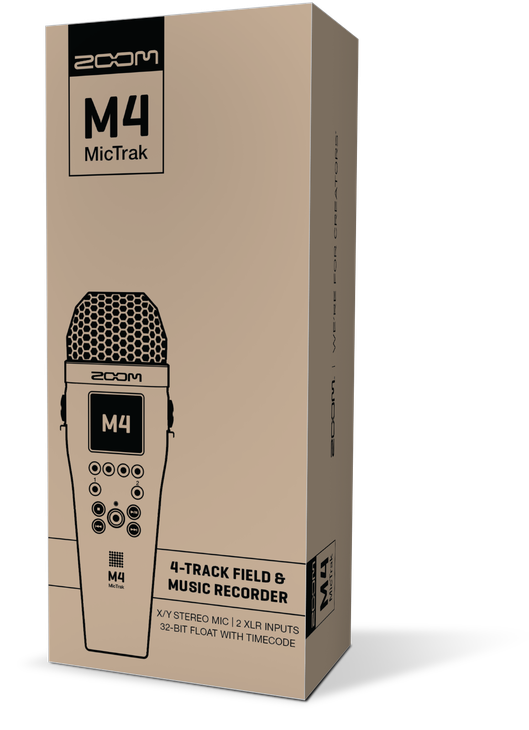 M4 MicTrak packaging